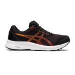 Asics 1011B492-004 GEL-CONTEND 8 Siyah Kırmızı Erkek Koşu Ayakkabısı