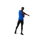 Asics 2011C345-001 Core Tight Lastikli Normal Kalıp Düz Siyah Erkek Tayt