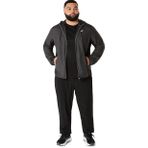 Asics 2011D235-001 ASICS SILVER JACKET Siyah Erkek Zip Ceket