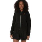 Asics 2042A400-001 MATCH JACKET NIGHT ENE Siyah Kadın Zip Ceket