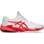 Asics Court Ff 3 Novak Erkek Beyaz Tenis Ayakkabısı Nefes Alabilir Yapı ile Konforlu Tasarım 1041A522-966