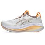 ASICS Gel-Nimbus 27 kadın spor ayakkabısı, Beyaz (White Fawn), 37 EU
