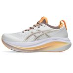 ASICS Gel-Nimbus 27 kadın spor ayakkabısı, Beyaz (White Fawn), 38 EU