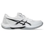 ASICS Gel-Rocket 12 erkek spor ayakkabısı, Beyaz, siyah, 42.5 EU