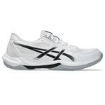 ASICS Gel-Rocket 12 erkek spor ayakkabısı, Beyaz, siyah, 42 EU
