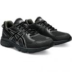 Asics Gel-Venture 6 Erkek Siyah Günlük Spor Ayakkabı