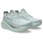ASICS Kadın Gel-Nimbus 27 Spor Ayakkabı, Pure Aqua White, 38 EU