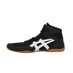 Asics MATFLEX 7 Black/Pure Silver Güreş Ayakkabısı 1081A051-001, 39, 1081A051-001, Siyah, Erkek