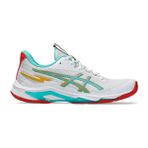 Asics Netburner Ballistic Ff 4 Kadın Voleybol Ayakkabısı Nefes Alabilir Yapı ile Koşu ve Yürüyüş İçin İdeal 1052A090-960 - Siyah