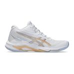 Asics Netburner Ballistic Ff Mt 4 Kadın Offwhite Voleybol Ayakkabısı 1052A084-102 - Beyaz