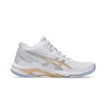 Asics Netburner Ballistic Ff Mt 4 Unisex Voleybol Ayakkabısı 1052A084-102 Beyaz