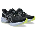 ASICS Novablast 5 erkek koşu ayakkabısı, Siyah Mavi Soluk, 42 EU