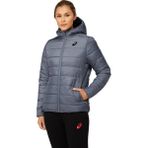Asics PADDED JACKET W Kadın Gri Ceket - 2032C155-021