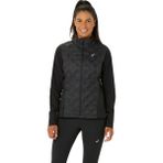 Asics Road Winter Jacket Kadın Siyah Beyaz Ceket 2012D069-001 - Siyah - Beyaz - M