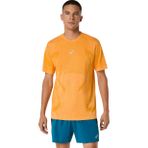 Asics Turuncu Erkek Yuvarlak Yaka T-Shirt 2011D355-800 ROAD SEAMLESS SS TOP