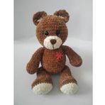 Aşık Ayıcık Uyku Arkadaşı Amigurumi Organik Oyuncak