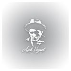 Aşık Veysel Silüeti Oto Sticker 14 cm x 20 cm Cam yapıştırma