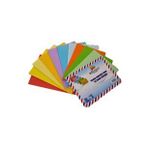 Asil 4'lü 13x18 cm 10 Renk Karışık Zarf