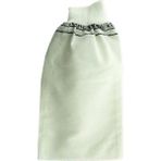 Asil Acar Home Beyaz Banyo Hamam Kesesi Lastikli 25X17 cm