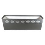 Asil Acar Home Desenli Saksı 50 cm Royaleks-Ak 638 - Çok Renkli