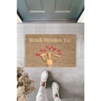 Asil Acar Home Dijital Baskı Kişiye Özel İç Kapı Dekorasyon Paspas PS11199