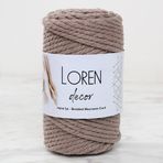 Asil Acar Home Loren Decor 3 Büküm Makrome İpi Vizon - L143