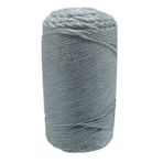 Asil Acar Home Makrome İpi 3 mm Polyester Gri Simli