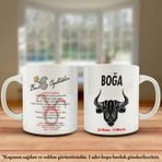 Asil Hediyelik 21 Nisan-21 Mayıs Boğa Burcu Özellikleri-Astroloji-Kupa Bardak