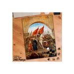Asil Hobi Fatih Sultan Mehmet-İstanbul Fetih Yapboz-Ayak Destekli Çerçeveli 240 Parça Puzzle