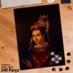 Asil Hobi Hürrem Sultan Yapboz-Ayak Destekli Çerçeveli 240 Parça Puzzle
