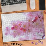 Asil Hobi Japon Kiraz Ağaçları-Çiçek-Bahar Yapboz-Ayak Destekli Çerçeveli 240 Parça Puzzle