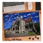 Asil Hobi Şato-Ev-Taş Yapı-Mimari-Tasarım Yapboz-Ayak Destekli Çerçeveli 240 Parça Puzzle