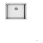 Asil Krom As -304 Paslanmaz Çelik Evye 40*45 - Gümüş