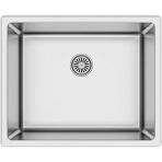Asil Krom Paslanmaz Çelik Evye 40x50 cm Asılkrom As 356 (1.00mm) Modern Tasarım ve Dayanıklı Yapı