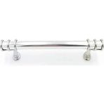 Asil Metal Asil Metalpolimer Boncuk Halka Modern Dolap Çekmece Kulpları (160 mm ) Krom-2 Adet