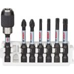 Asil Metal Bosch Impact Ctrl Ph/pz/t 7 Parça Vidalama Uç Seti - Gri