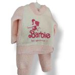 Asil Öztürk Baby & Kids Asil Öztürk Baby&Kids Patpat Kız Bebek Çocuk Nakışlı Welsoft Alt Üst Takım Astronot Valeria Kuzu - 9 Ay - Bej - Krem - Pudra