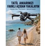 Asil Sepet Asiltech Taşınabilir Katlanabilir Drone ile Açık Alanlarda Keyifli Uçuş Deneyimi - Çok Renkli