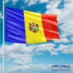 Asilmeydan 100x150 cm Moldova Bayrağı