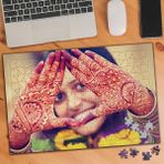 Asilmeydan 455664628 240 Parça Kınalı Elli Kadın Puzzle Yapboz Tablo