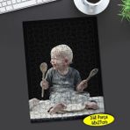 Asilmeydan 456812277 240 Parça Mutfakta Oynayan Küçük Bebek Puzzle Yapboz Tablo