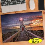 Asilmeydan 457249705 240 Parça Işıklı Fener Yolu Puzzle Yapboz Tablo