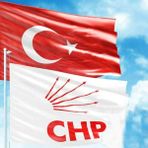 Asilmeydan 70X105 cm Alpaka Kumaş Türk Bayrağı ve 70X105 cm Raşel Kumaş Chp Beyaz Bayrak - 2 Bayrak Set - Renkli
