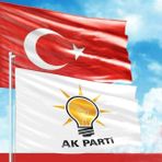 Asilmeydan Alpaka Kumaş Türk Bayrağı, Ak Parti Akp Raşel Bayrak 2 Bayrak Set 70X105CM - Renkli