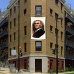 Asilmeydan Gazi Mustafa Kemal Atatürk Portre Cephe Poster Bayrak - 2x3 metre - 200 x 300 cm