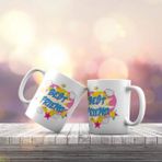 Asilmeydan Pop Art SerisiBest Friend Hediyelik Kupa Bardak