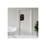 Asilmeydan Rahatsız Etme - Do Not Disturb Yazılı Dekoratif Kapı - Duvar Sticker, Çıkartma, Etiket