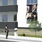 Asilmeydan Raşel - Sivil Mustafa Kemal Atatürk Cephe Poster Bayrağı -1,5x2,25 Metre - Renkli