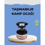 Asiltech Kompakt ve Hafif Kamp Ocağı Seti Gaz Tüplü