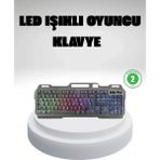 Asiltech Rgb Işıklı Oyuncu Klavye Mouse Seti – Türkçe Q, Ayarlanabilir Dpı, Ergonomik ve Dayanıklı Tasarım